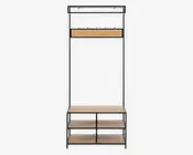 Garderobestativ Seaford med knager