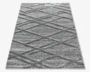 Tæppe Pisa mørk grå 140 x 200 cm