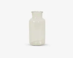 Vase flaske rund Ø.8xH.16 cm 