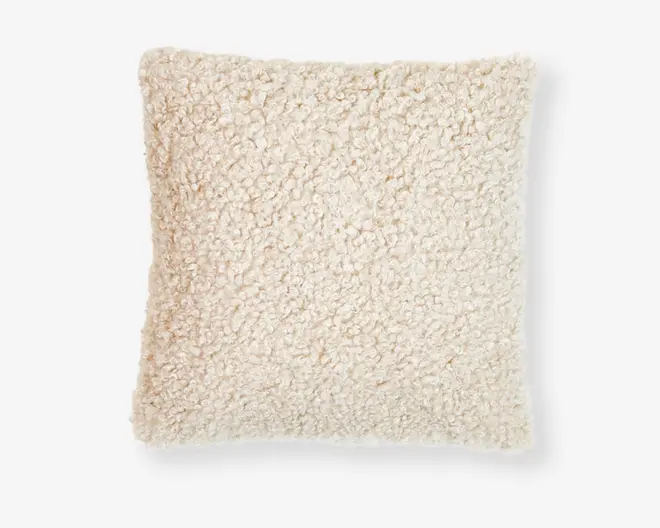 Pude plys off white 50x50 cm 