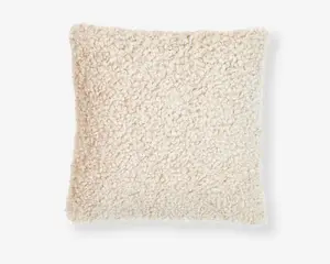Pude plys off white 50x50 cm 
