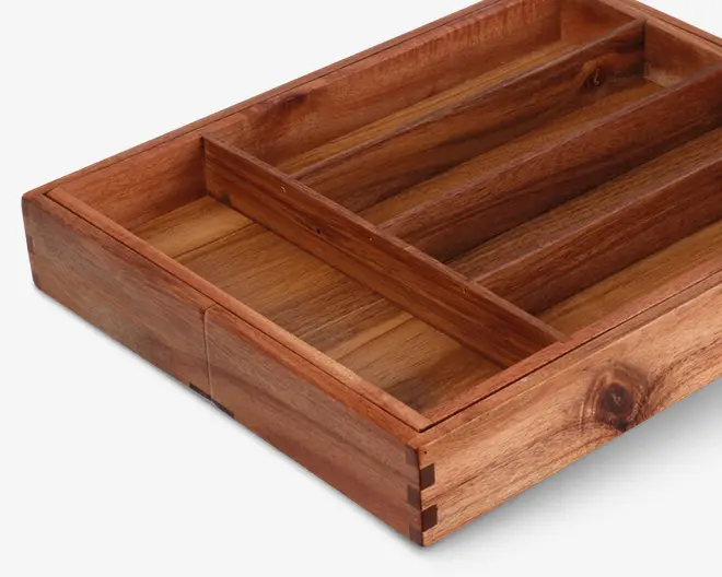 Bestik bakke akacietræ 