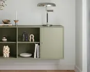 Reol Mistral 4 sekt. m/2 døre oliven