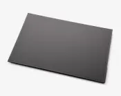 Dækkeserviet grå PU 45x30 cm