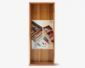 Organiserings bakke akacietræ 37x15 cm