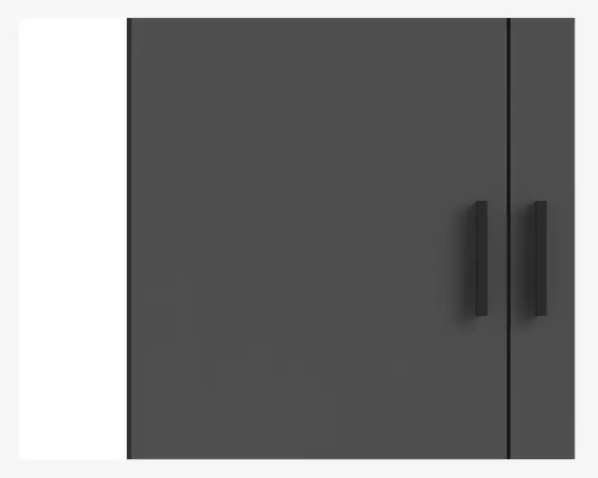 Garderobeskab Sprint m. 2 Låger og 3 Skuffer