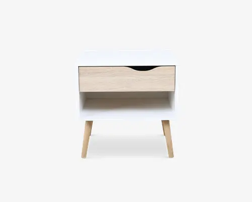 Sengebord Delta m. 1 skuffe