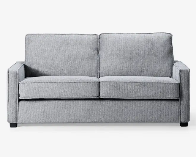 Sovesofa dobbelt med metaludtræk