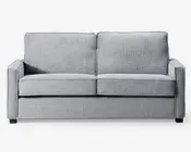 Sovesofa dobbelt med metaludtræk