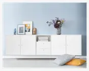 Reol Mistral 5 Sekt. m/4 Døre og 2 Skuffer