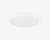 Plafond Ultra Slim Backlight hvid Ø.23,5 cm