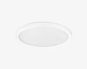 Plafond Ultra Slim Backlight hvid Ø.23,5 cm 