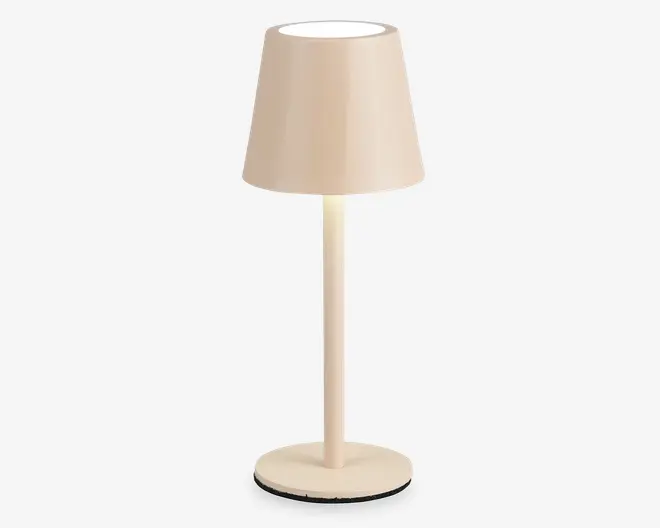 Bordlampe Diaz sand H.21 cm