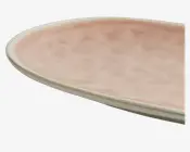 Serveringsfad Oval Rosa 36x21,5 cm