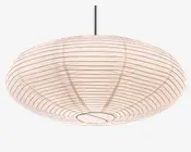 Lampeskærm Villo hvid Ø.60 cm 