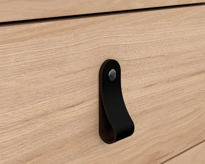 Tv-bord Madrid lys eg m/3 skuffer