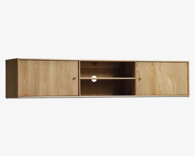 Reolopstilling Tv-sektion olieret eg