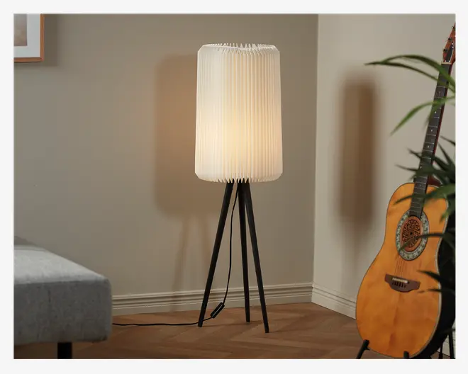 Gulvlampe Peak Plast Antracit Ø.27 cm