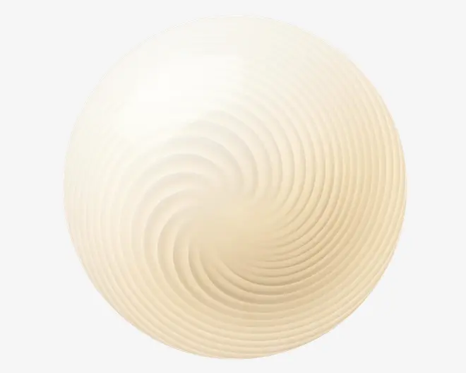 Bordlampe Mini Mus opal H.17 cm