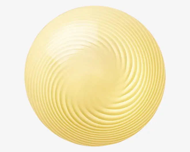 Bordlampe Mini Mus creme H.17 cm 