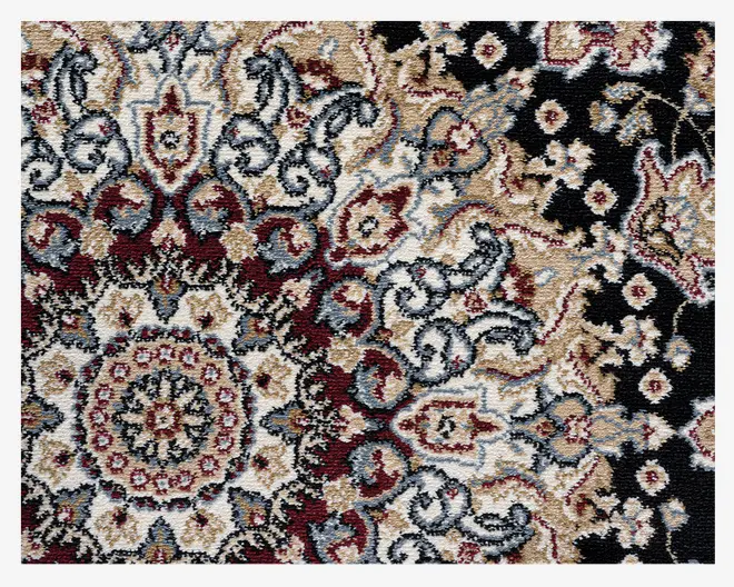 Tæppe Leonardo sort 160x230 cm 