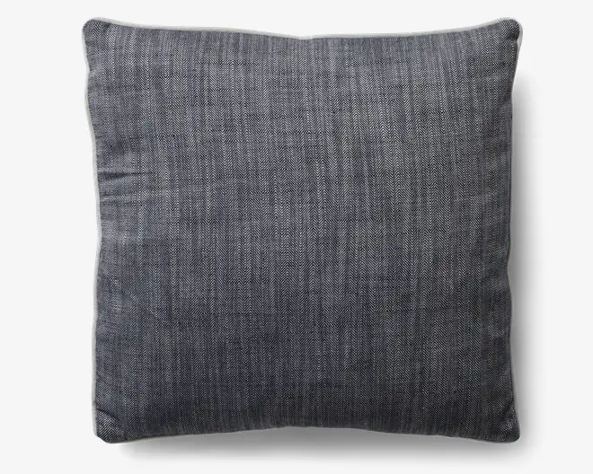 Pude blå m/fyld 45x45 cm 