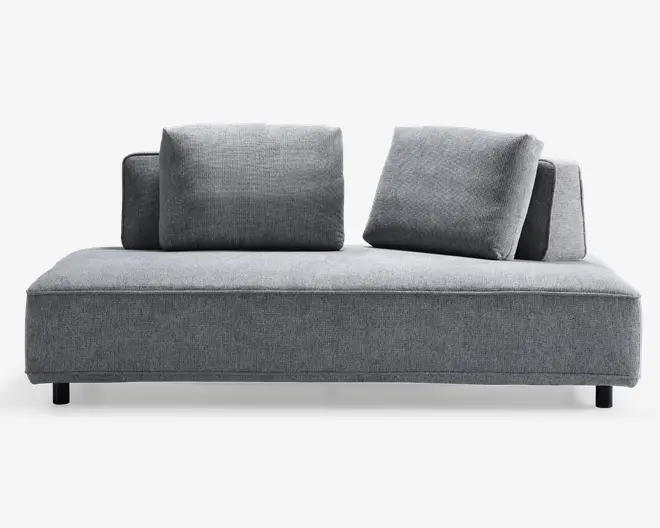 Sofa/sovesofa med løse rygstykker