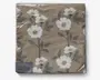 Servietter lys blomster 33x33 cm