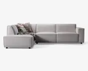 Sofa /Open End Venstrevendt Beige