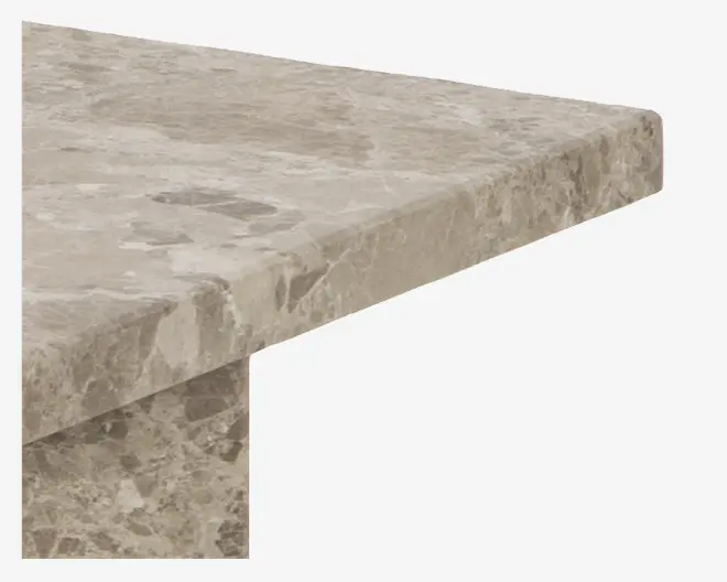 Sofabord Vega Latte marmor 70x140 Cm