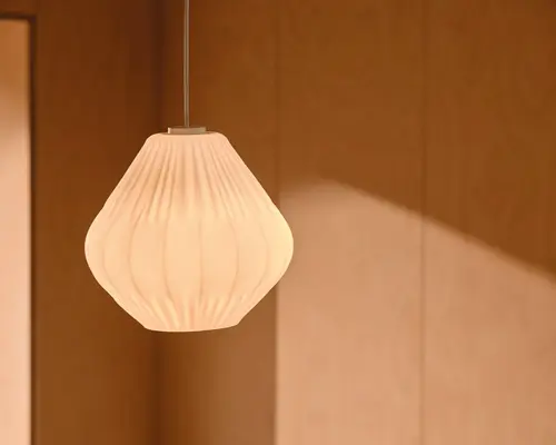 Pendel Maluca opal E27 Ø.29 cm