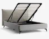 Sengeramme 140 x 200 cm med magasin