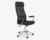 Kontorstol Sort Mesh/Krom Fod
