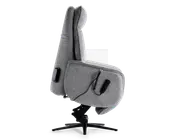 Stol m/indbygget skammel og løftefunktion