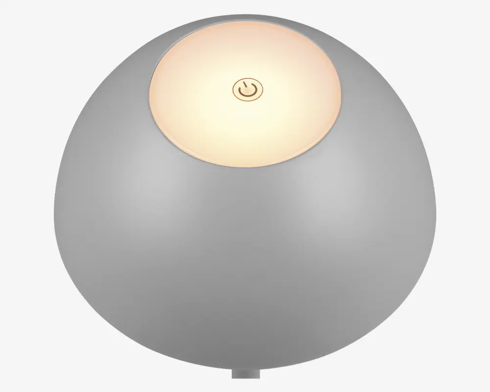 Bordlampe Ricardo grå H.30 cm 