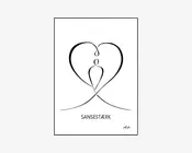 A3 Plakat Sansestærk