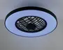 Loftlampe med ventilator og farveskift