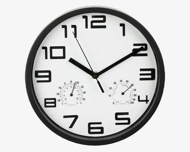 Vægur Kitchen Ø.25 cm Ass.