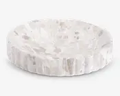 Frugtskål marmor burn Ø.30 cm