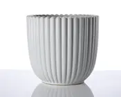 Urtepotteskjuler Nobel hvid 20x22 cm 