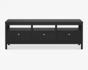 Tv-bord Madrid sort m/3 skuffer