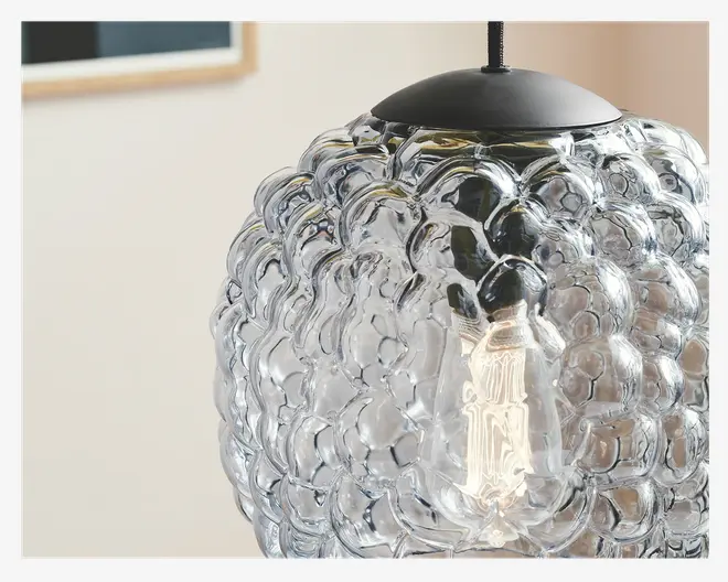 Grape Pendant Ø.15 cm E27 Klar