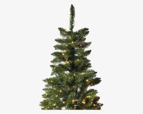 Juletræ Plast Med Lys 90 cm