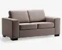 Sofa 2 pers. taupe møbelstof