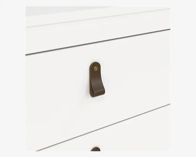 Kommode Madrid med 3 skuffer hvid