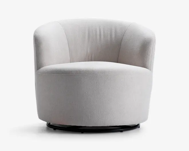 Lænestol med drejefunktion