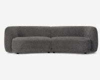 Sofa 4 Pers Grå 