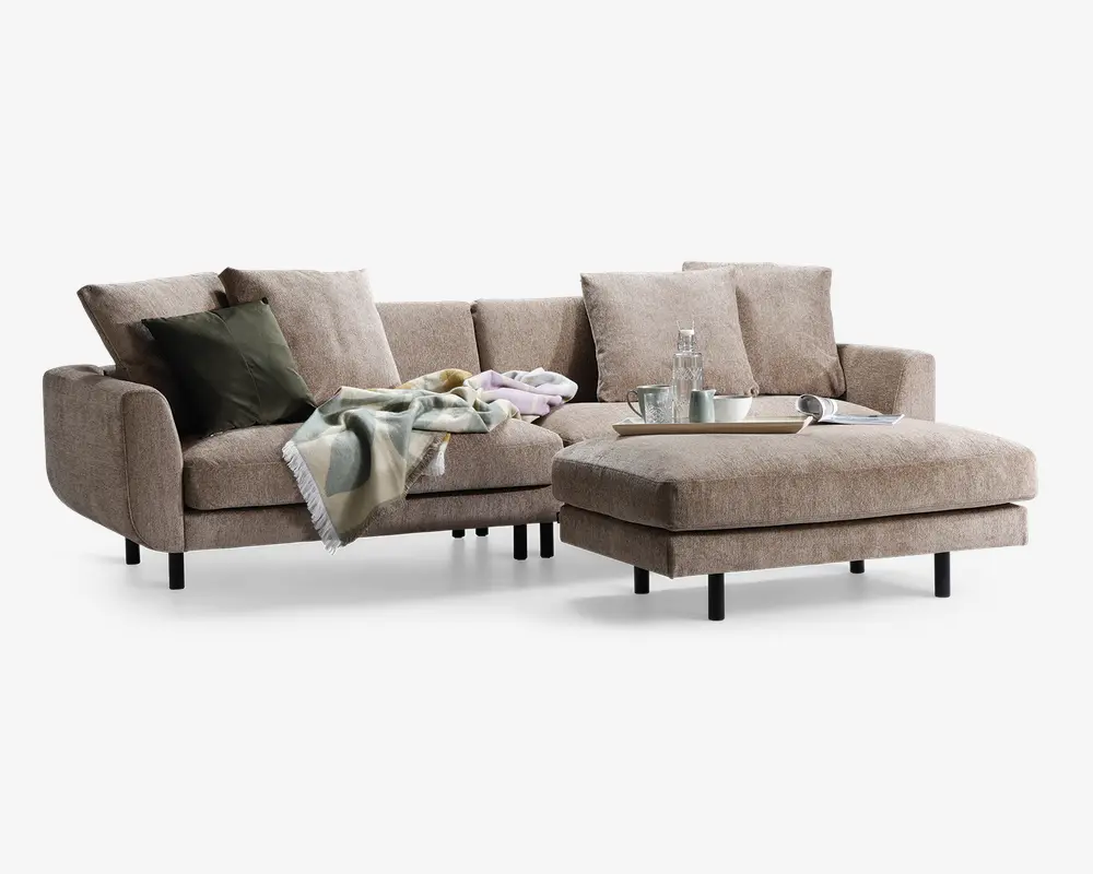 Sofa 3,5 pers. Lazy taupe 