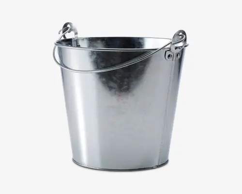 Champagnekøler metal H.23 cm
