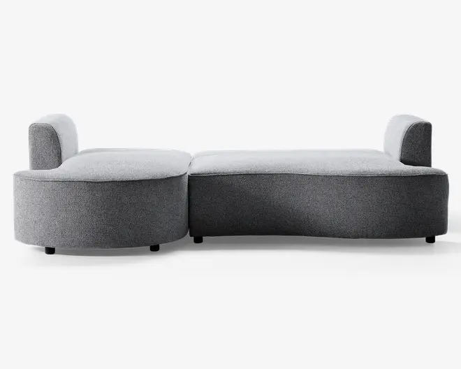 Sovesofa med chaiselong venstrevendt